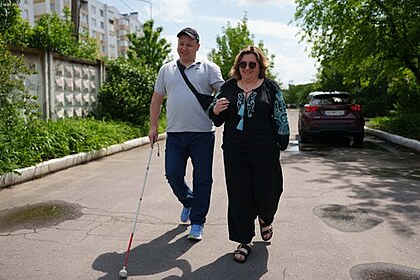 Ivan �ostak v rusko-ukrajinsk� v�lce oslepl. V�le�n� veter�n nyn� vyu�uje keramice dal�� slep� veter�ny. (21. kv�tna 2026)