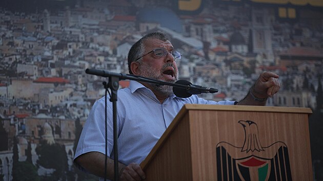 Jeden ze zakladatel� palestinského teroristického hnutí Hamás Hasan Júsif (19....