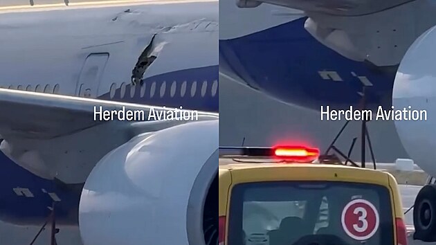 Letadlo Turkish Airlines v Antalyi narazilo k�ídlem do radarové antény, jeden...
