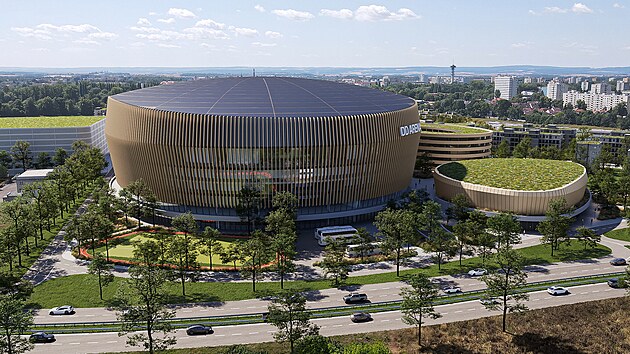 Nov� hala pro Dynamo pojme a� 25 tis�c lid�. (18. prosince 2023)