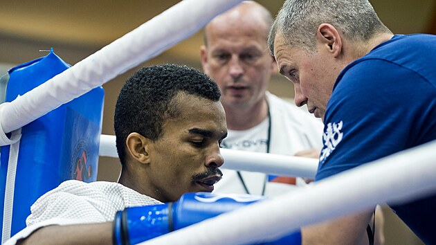 �st� nad Labem, 18. 06. 2026, Velk� cena �st� nad Labem v boxu, 56. ro�n�k, hala Slunety. Kelvin Soquessa.