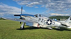 Letoun P-51D Mustang na Historical AirShow Mladá Boleslav