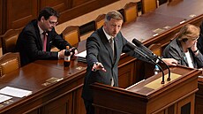 Ministr zahrani�í a �éf Motorist� Petr Macinka.