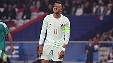 Kylian Mbappé v zápase Francie proti Severnímu Irsku