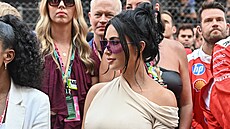 Kim Kardashianová na Velké cen� Monaka.
