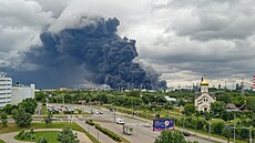 Moskva �elila nejv�t�ímu dronovému útoku za dva roky. (18. �ervna 2026)