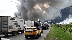 Moskva �elila nejv�t�ímu dronovému útoku za dva roky. (18. �ervna 2026)