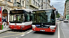 Zku�ební jízda trolejbusu linky 53 na Strahov. (12. �ervna 2026)
