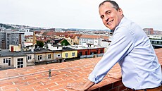 Starosta m�stské �ásti Praha 7 a zakladatel sdru�ení Praha sob� Jan �i�inský...