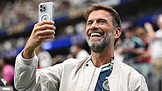 Jürgen Klopp nav�tívil zápas N�mecka proti Curacau.