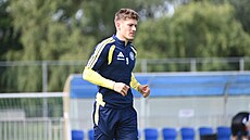 Zlín�tí fotbalisté za�ali letní p�ípravu se dv�ma posilami. Na snímku úto�ník...