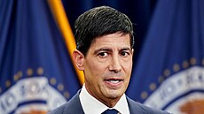 Nový p�edseda Federálního rezervního systému USA Kevin Warsh po�ádá tiskovou...