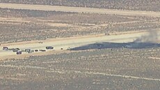 V Kalifornii havaroval strategický bombardér B-52. P�i nehod� na Edwardsov�...