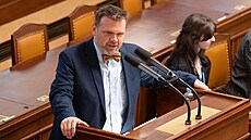 Mimo�ádná sch�ze Sn�movny. Na snímku Martin Baxa (ODS). (11. �ervna 2026)