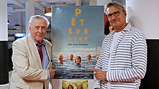 Petr Kostka (vlevo) a Jan Sv�rák na promítání filmu P�t �vestek v Semilech (10....