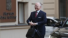 �editel BIS Michal Koudelka dorazil na jednání Bezpe�nostní rady státu. (17....
