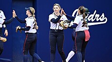 Mistrovství sv�ta softbalistek: �esko - Austrálie.