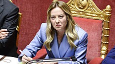 Italská premiérka Giorgia Meloniová (11. �ervna 2026)