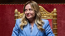 Italská premiérka Giorgia Meloniová (11. �ervna 2026)