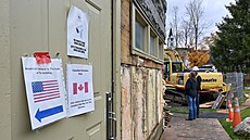 Historická Haskelllova knihovna le�í na hranici Kanady a Spojených stát�. Vláda...