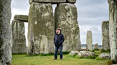 Na fotografii, kterou poskytla organizace Wessex Archaeology, je zachycen...
