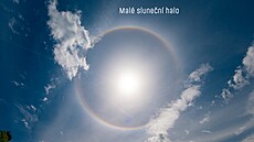 Neobvyklou �ohnivou duhu�, která vzniká v atmosfé�e jen kolem letního...