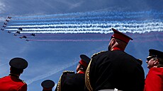 Tradi�ní p�elet stíhacích letoun� RAF (Trooping the Colour 13. �ervna 2026)