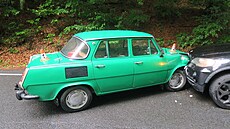 Na silnici mezi obcemi Zborov a Ol�any na �umpersku p�ejel �idi� �kody 1000 MB...