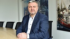 Karel Pavlí�ek, generální �editel sviadnovské spole�nosti Huisman. (12. kv�tna...