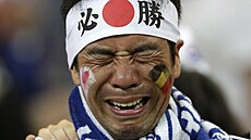 P�íznivci Japonska na fotbalovém mistrovství sv�ta. (2. �ervence 2018)