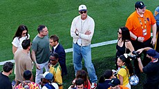 Brazílii p�i�el podpo�it pro utkání s Marokem i legendární quarterback Tom...