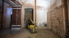 Kontrolní den k projektu Hydropolis v�etn� prohlídky stavby budoucích prostor...