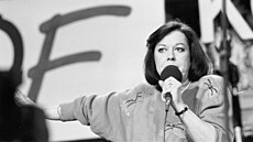 Yvonne P�enosilová na snímku z 6. prosince 1989