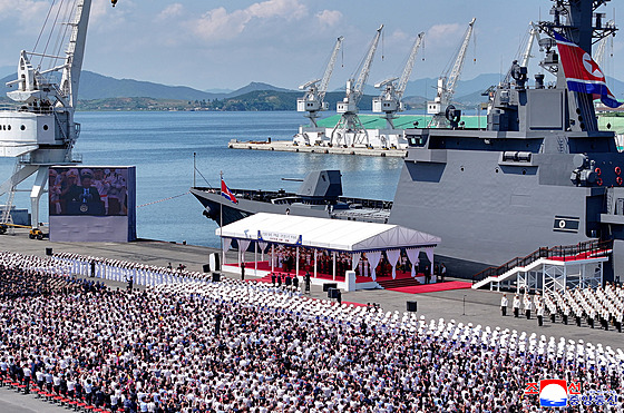 North Korea Plans to Build Two Large Warships Every Year