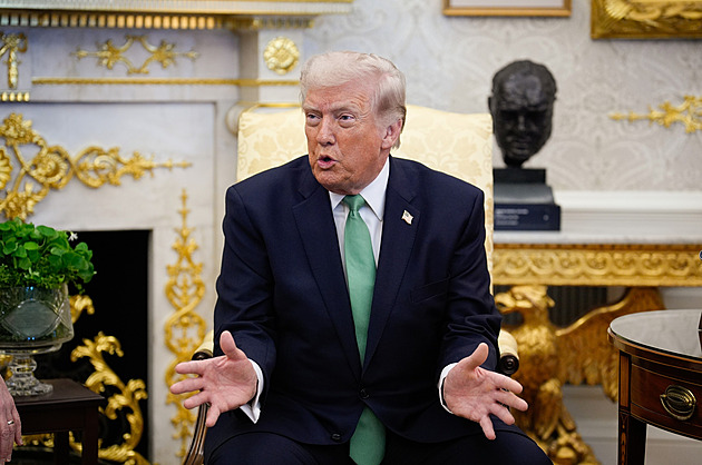 Trump Glued Golden Ornaments to Oval Office Fireplace Himself, New Book Claims