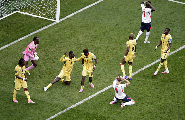 ONLINE: Anglie - Ghana 0:0, břevno, pak Kane zahazuje tutovku. Stále bez branek
