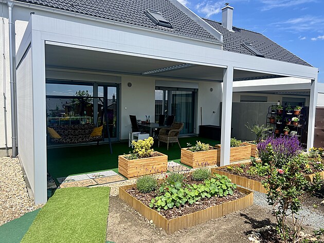 Bioklimatick� pergola terasa