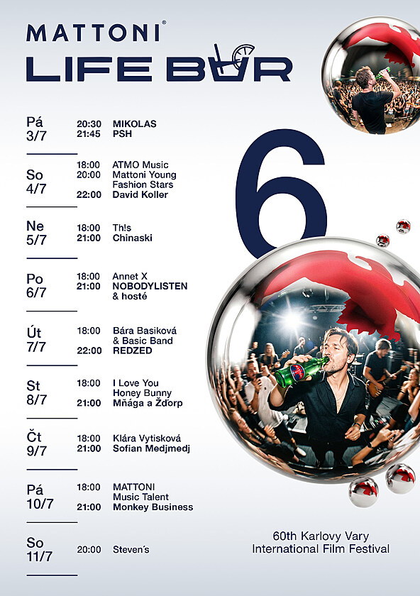 Mattoni Life Bar o�iv� festival ve Varech hudbou i mladou tvorbou: koncerty...