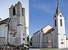 Tehdy a dnes. P�ed p�ti lety se n�kolika obcemi na ji�ní Morav� prohnalo...