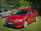 Mitsubishi kempování v Kempu Fousek v Dráchov�
