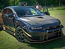 Mitsubishi kempování v Kempu Fousek v Dráchov�