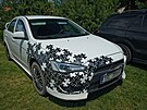 Mitsubishi kempování v Kempu Fousek v Dráchov�