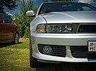 Mitsubishi kempování v Kempu Fousek v Dráchov�
