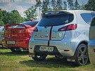 Mitsubishi kempování v Kempu Fousek v Dráchov�