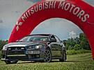 Mitsubishi kempování v Kempu Fousek v Dráchov�