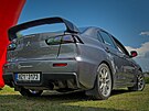 Mitsubishi kempování v Kempu Fousek v Dráchov�