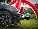 Mitsubishi kempování v Kempu Fousek v Dráchov�