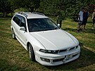 Mitsubishi kempování v Kempu Fousek v Dráchov�