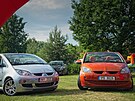 Mitsubishi kempování v Kempu Fousek v Dráchov�