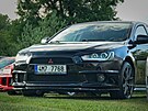 Mitsubishi kempování v Kempu Fousek v Dráchov�